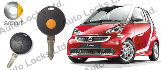 оригинален ключ с дистанционно за СМАТР Smart_fortwo_forfour_remote_key